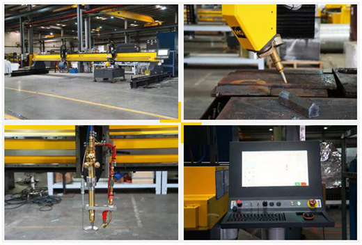 上；；uncitygroup太阳集团10米超长跨距无限回转数控坡口切割机